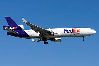 N595FE aircraft