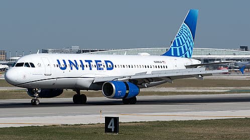 N444UA aircraft