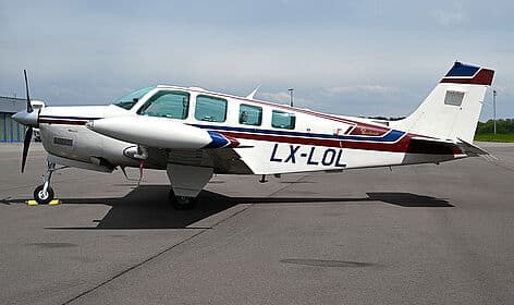 LX-LOL aircraft